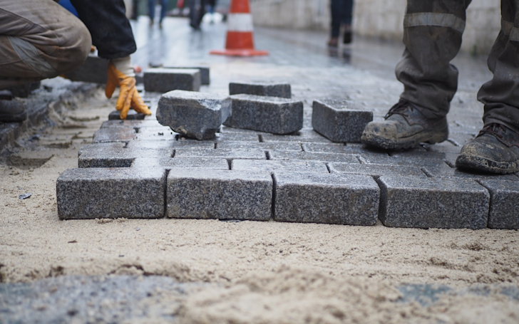 Werkzaamheden straat compensatie wegwerkzaamheden