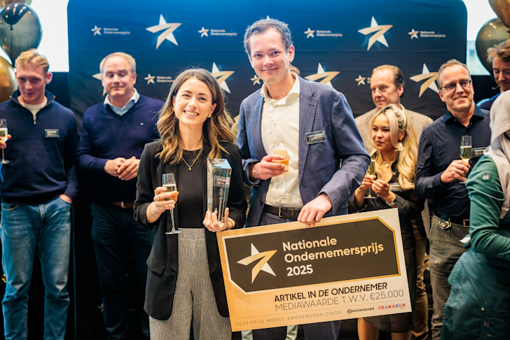 Weheat wint Nationale Ondernemersprijs 2025