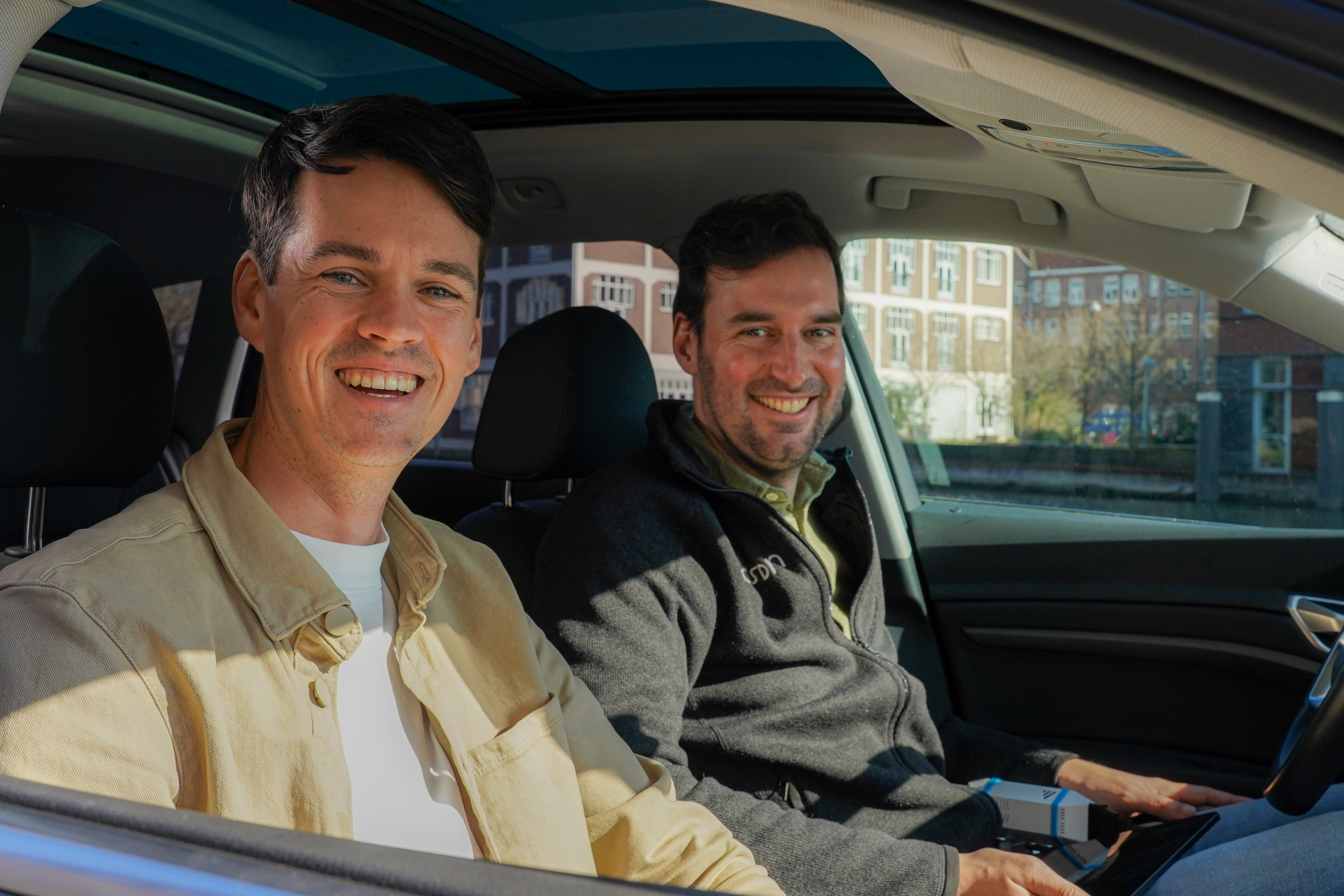 Richard Burger en Martijn Obers