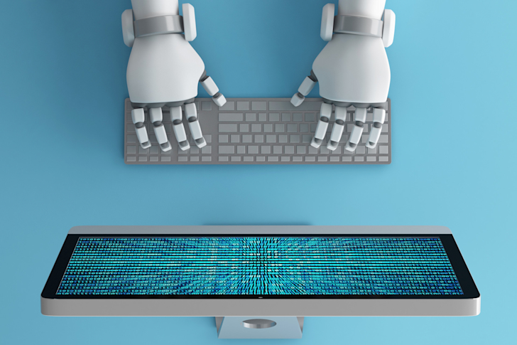 robot-toetsenbord-pc-mac-ai-chat-gpt-artificial-intelligence