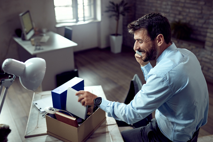 Ondernemer stopt bedrijf zzp baan ontslag failliet