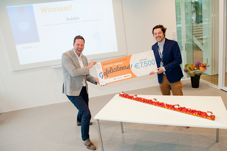 Winnaar 1,5 meter innovatie challenge “We willen internationaal opschalen”