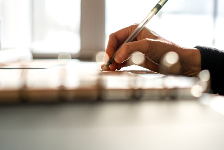 schrijven - aantekening - notities